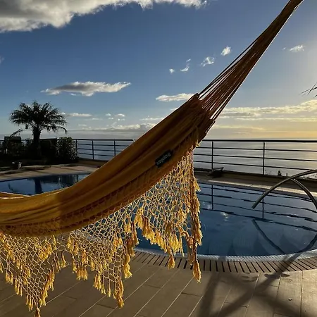 Luxury Villa With Private Heated Pool, Garden And Views Of The Sea And Mountains. Arco da Calheta  Zewnętrze zdjęcie