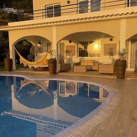 Luxury Villa With Private Heated Pool, Garden And Views Of The Sea And Mountains. Arco da Calheta  Zewnętrze zdjęcie